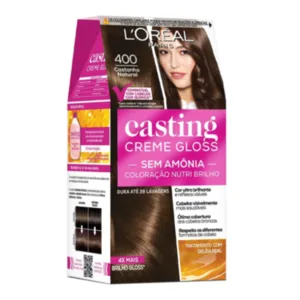 Coloração Casting Gloss 400 Castanho Natural L'oreal