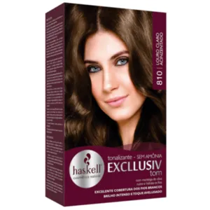 Tonalizante Exclusiv Tom 810 Louro Claro Acinzentado Haskell