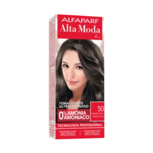 Tonalizante Alta Moda 50 Castanho Claro Alfaparf