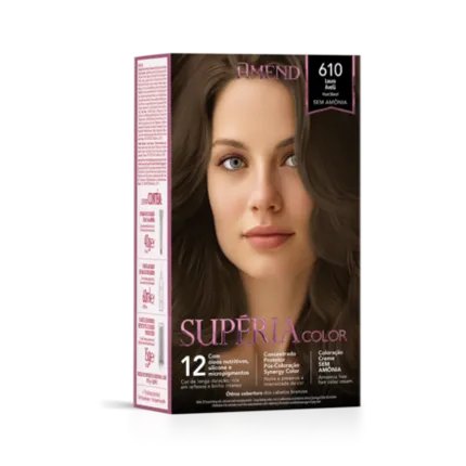 Tonalizante Supéria Color 610 Louro Avelã Amend