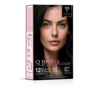 Tonalizante Supéria Color 100 Preto Amend