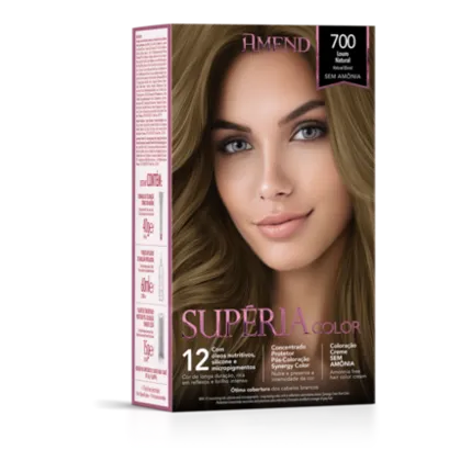 Tonalizante Supéria Color 700 Louro Natural Amend