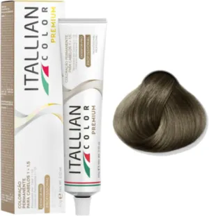 Coloração Permanente Itallian Color Premium 8.1 Loiro Claro Cinza