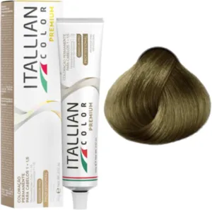 Coloração Permanente Itallian Color Premium 8.3 Loiro Claro Dourado