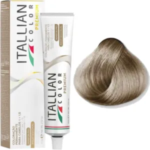 Coloração Permanente Itallian Color Premium 11.11 Loiro Ultraclaro Cinza Intenso