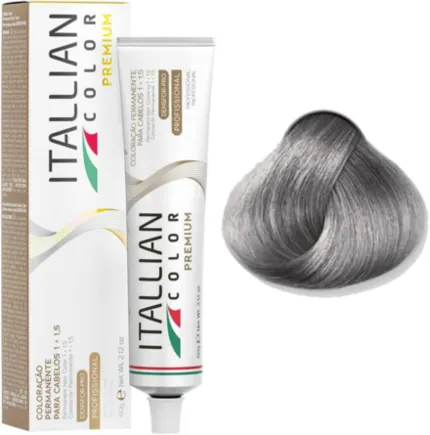 Coloração Permanente Itallian Color Premium 8.89 Loiro Claro Pérola