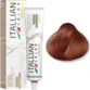 Coloração Permanente Itallian Color Premium 7.44 Loiro Cobre Intenso