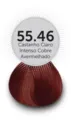 Coloração Permanente Acquaflora 55.46 Castanho Claro Intenso Cobre Avermelhado
