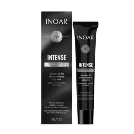 Coloração Permanente Vegana Intense Inoar 9.0 Louro Muito Claro