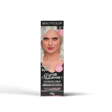 Coloração Individual Beautycolor 12.11 Louro Ultra Claríssimo Especial Gelo