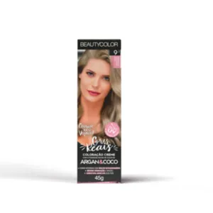 Coloração Individual Beautycolor 9.1 Louro Muito Claro Acinzentado