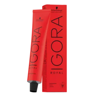Coloração Permanente Igora Royal 6-77 Louro Escuro Cobre Extra