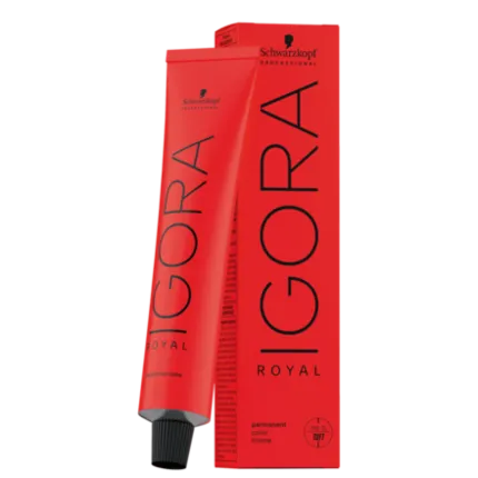 Coloração Permanente Igora Royal 9-1 Louro Extra Claro Cendré