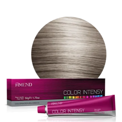 Coloração Permanente Amend Color Intensy 7.1 Louro Médio Cinza