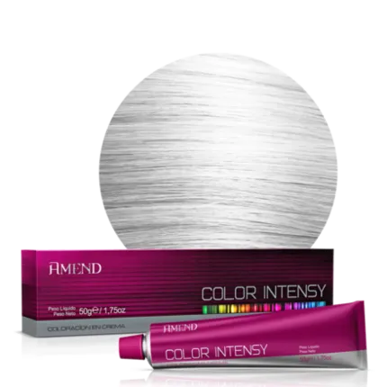 Coloração Permanente Amend Color Intensy 12.1 Louro Claro Cinza Especial