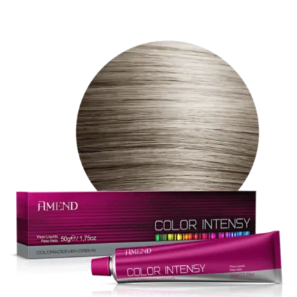 Coloração Permanente Amend Color Intensy 8.1 Louro Claro Acinzentado