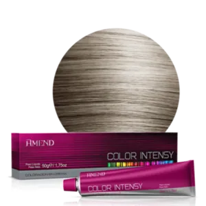 Coloração Permanente Amend Color Intensy 8.1 Louro Claro Acinzentado