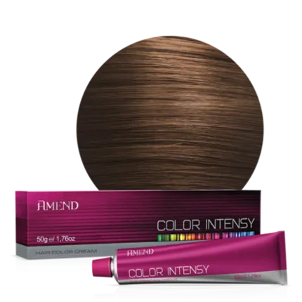 Coloração Permanente Amend Color Intensy 6.3 Louro Escuro Dourado