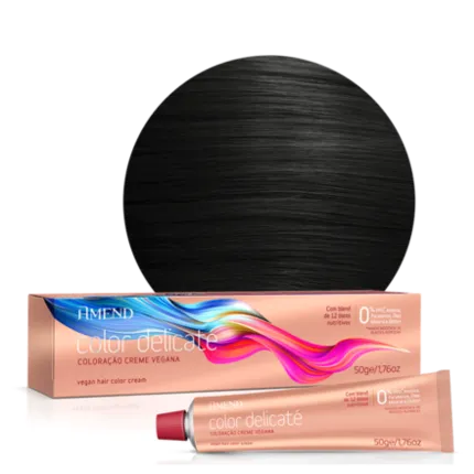Coloração Vegana Amend Color Delicaté 3.0 Castanho Escuro