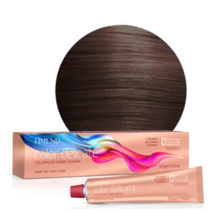 Coloração Vegana Amend Color Delicaté 4.0 Castanho Médio