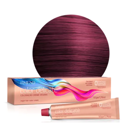 Coloração Vegana Amend Color Delicaté 66.26 Marsala