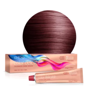 Coloração Vegana Amend Color Delicaté 6.66 Louro Escuro Vermelho Intenso