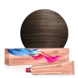 Coloração Vegana Amend Color Delicaté 7.1 Louro Médio Acinzentado