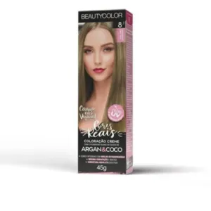 Coloração Individual Beautycolor 8.1 Louro Claro Acinzentado