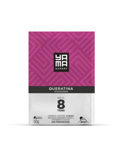 Pó Descolorante Queratina Yamá 50g
