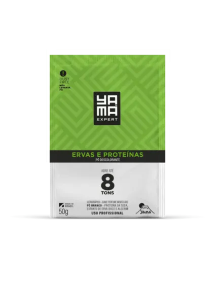 Pó Descolorante Ervas e Proteínas Dust Free Yamá 50g