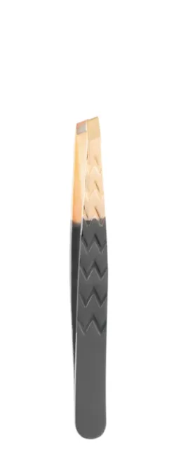 Pinça Black Silver & Gold Ponta Diagonal Belliz