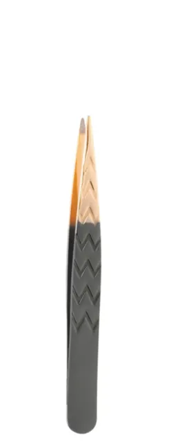 Pinça Black Silver & Gold Ponta Fina Belliz