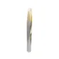 Pinça Silver Gold Ponta Reta Aço Inox Enox