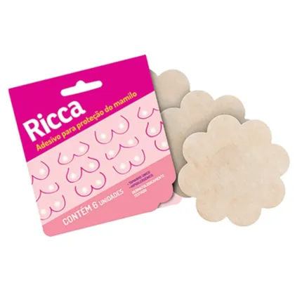 Adesivo Para Proteção Dos Mamilos Descartável Ricca