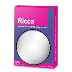 Espelho de Aumento 5x com Ventosa Ricca