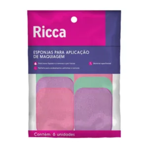 Esponja Flat Candy Colors Ricca