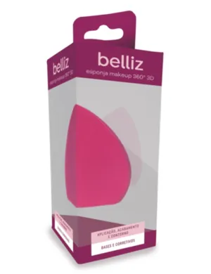 Esponja Make Up 360º 3D Belliz