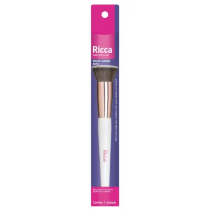Pincel Kabuki Rose Gold Ricca