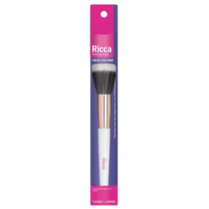 Pincel Rose Gold Duo Fiber Ricca