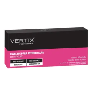 Envelope Para Esterilização 10X23Cm Vertix