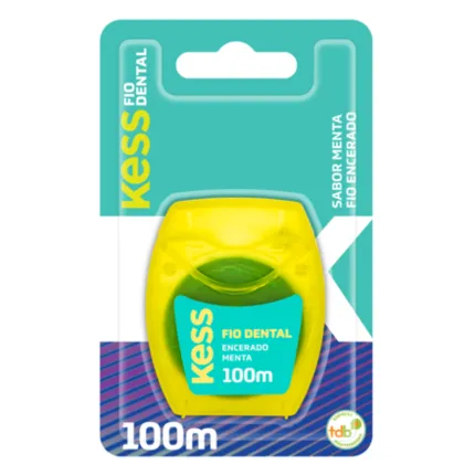 Fio Dental Encerrado Menta Kess 100m