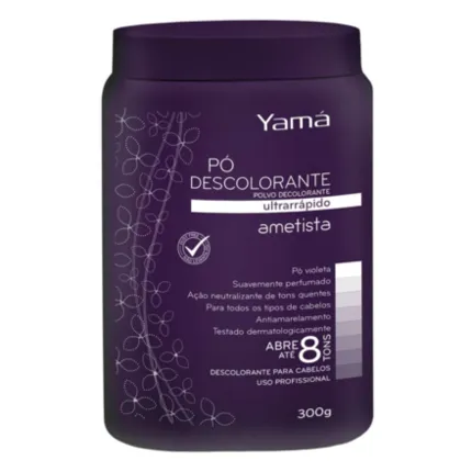 Pó Descolorante Ametista Pote Yamá 300g