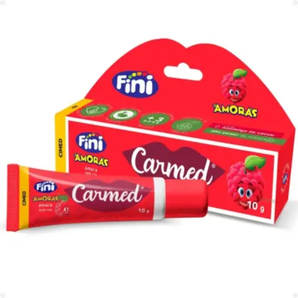 Hidratante Labial Carmed Fini Amora com Cor 10g