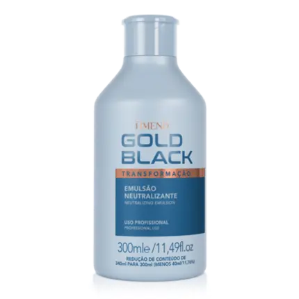 Emulsão Neutralizante Gold Black Transformação Amend 300ml