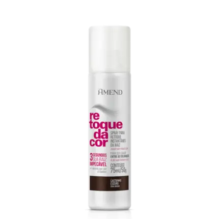 Retoque da Cor Castanho Escuro Amend 75ml