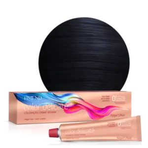 Coloração Vegana Amend Color Delicaté 2.1 Preto Azulado