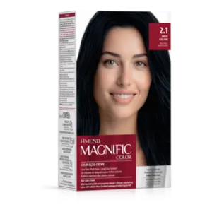 Kit Coloração Magnific Color 2.1 Preto Azulado Amend