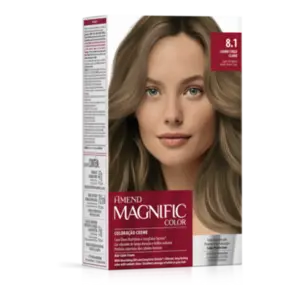Kit Coloração Magnific Color 8.1 Louro Cinza Claro