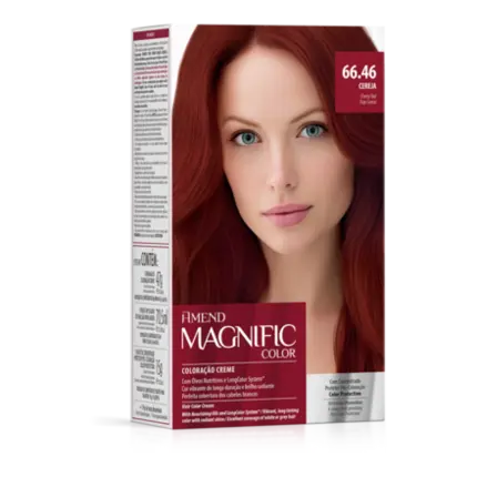 Kit Coloração Magnific Color 66.46 Cereja Amend