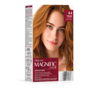 Kit Coloração Magnific Color 8.4 Louro Claro Acobreado